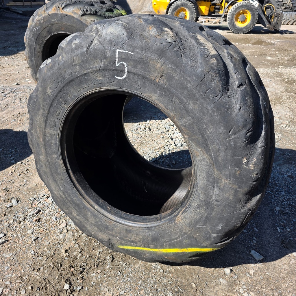 710/45-26.5 20pr NOKIAN FOREST KING F2 Käytetty Metsäkonerengas DOT-14 15mm  (nr.11)