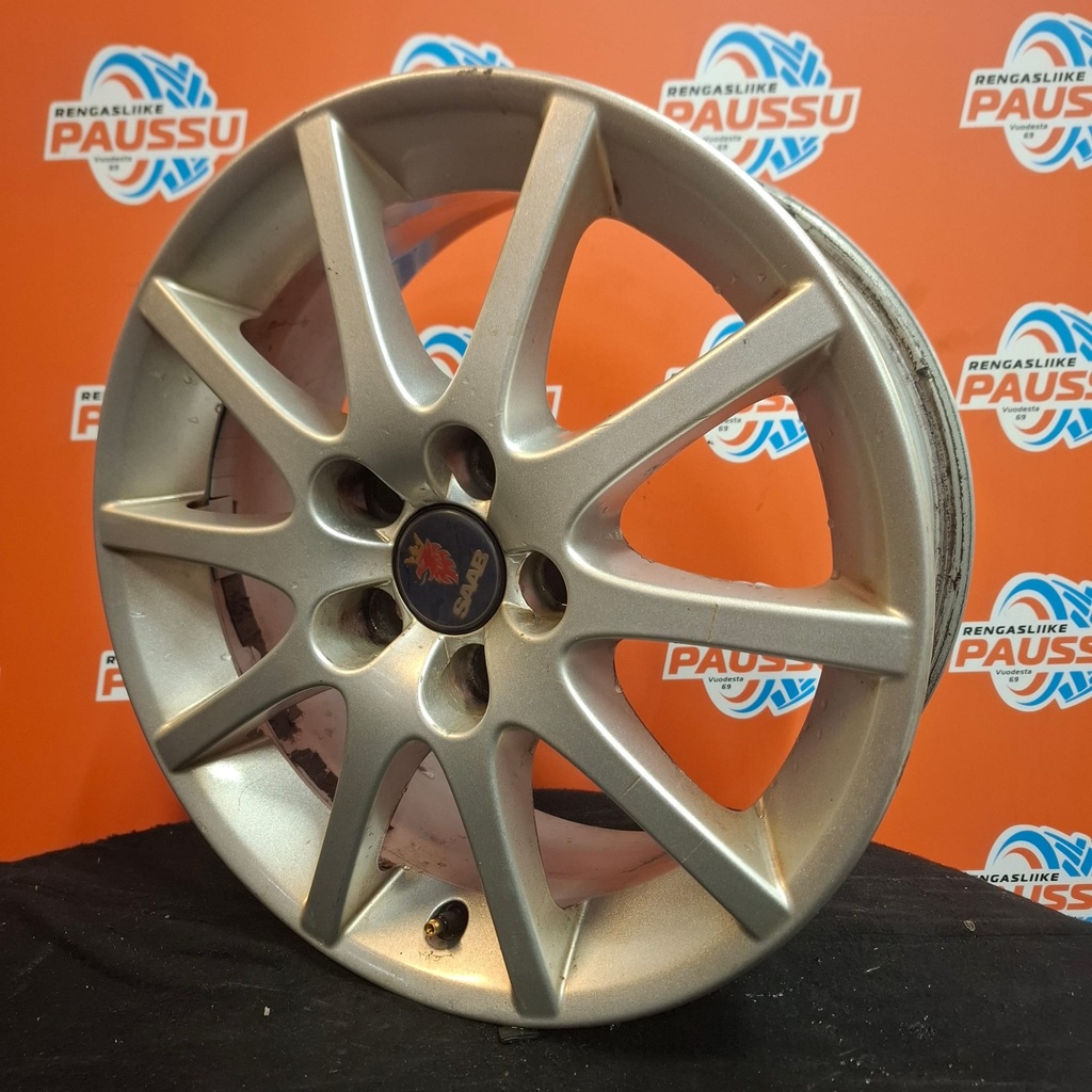 Käytetty SAAB vannesarja 5x110 ET41 KR66,6 6,5x16"