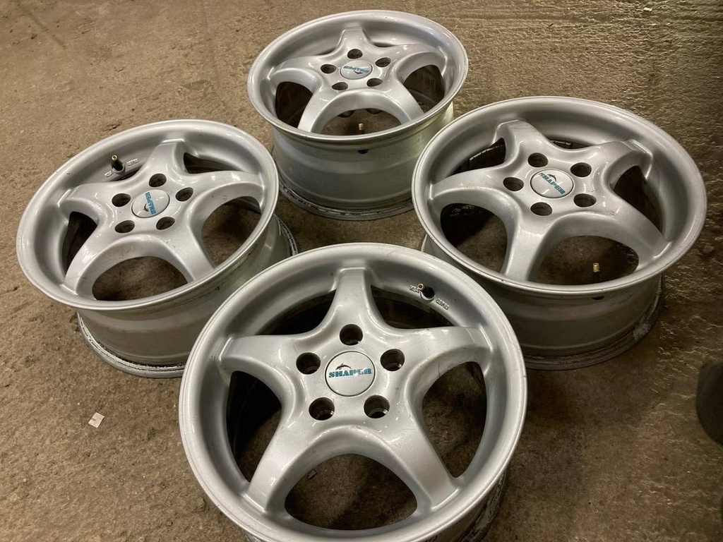 Käytetty vannesarja 15"