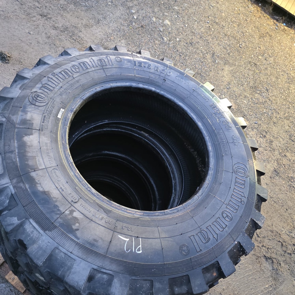 12.50R20 139J CONTINENTAL MPT 80 Käytetty KA-rengas 10mm