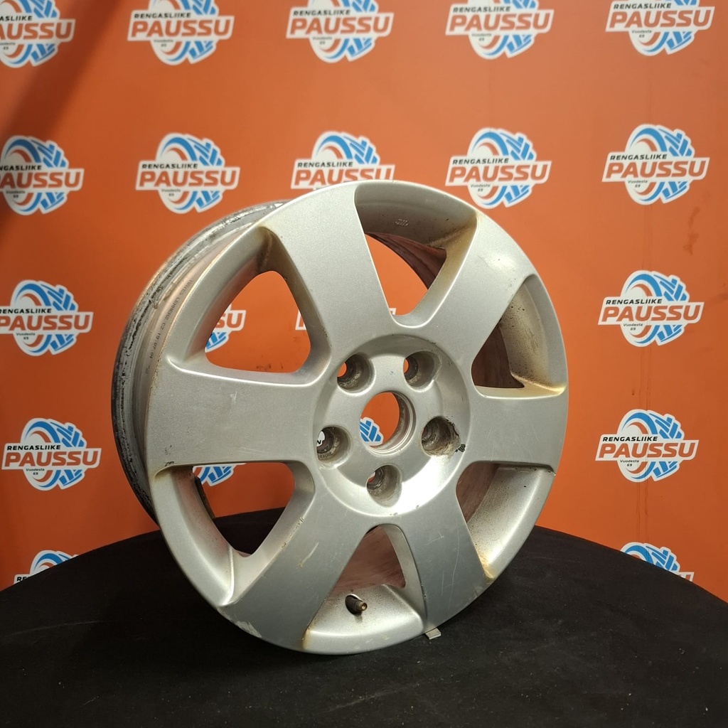 Käytetty SKODA vannesarja 5x112 ET 47 KR 57,1 6x15"