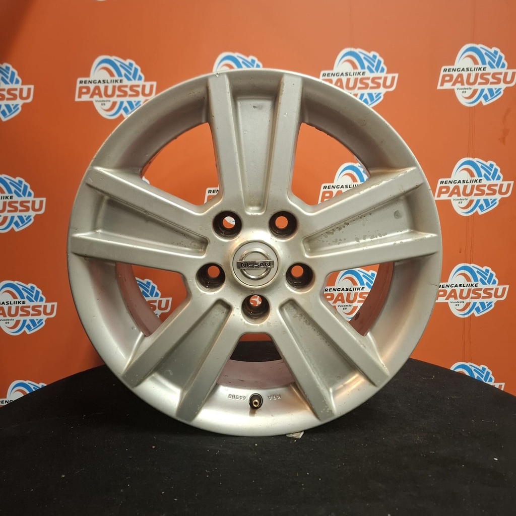 Käytetty vannesarja 16"