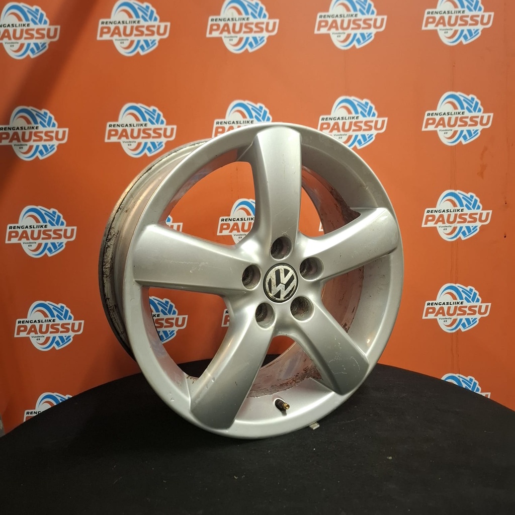 Käytetty VOLKSWAGEN vannesarja 5x100 ET 42 KR 57,1 6,5x16"