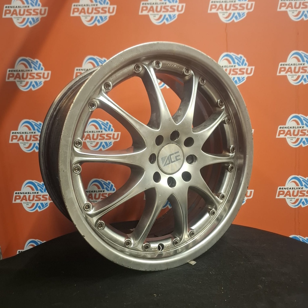 Käytetty vannesarja 4x100-108 ET 43 KR 73,1 7,5x17"