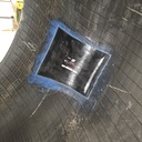 600/65R28 147A8 Michelin XM28 Käytetty rengas 23mm DOT-03 (Korjattu)