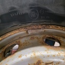 315/80R22.5 154/150M Continental HSW Scandinavian nastoilla Käytetty KA-rengas Trailer 13mm DOT-01 (Kuivumaa / halkeilua) sis vanteen 10 pultti Eurojako