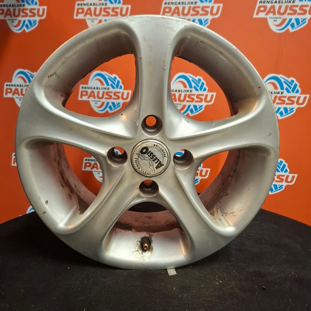 Käytetty ALESSIO vannesarja 14" ET 38 KR 68.1 6x100