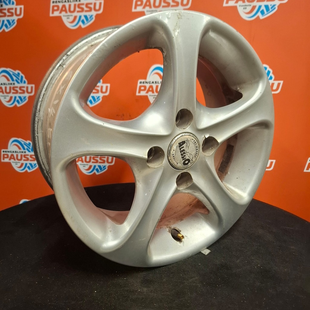 Käytetty ALESSIO vannesarja 14" ET 38 KR 68.1 6x100