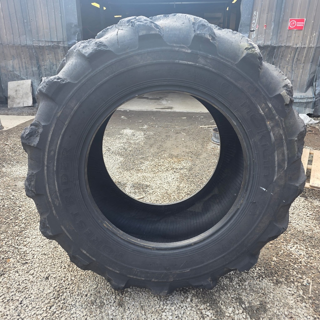 710/55R34 LS-2 171A8 NOKIAN FOREST RIDER  Käytetty Metsäkonerengas DOT-12  35mm(kopio)