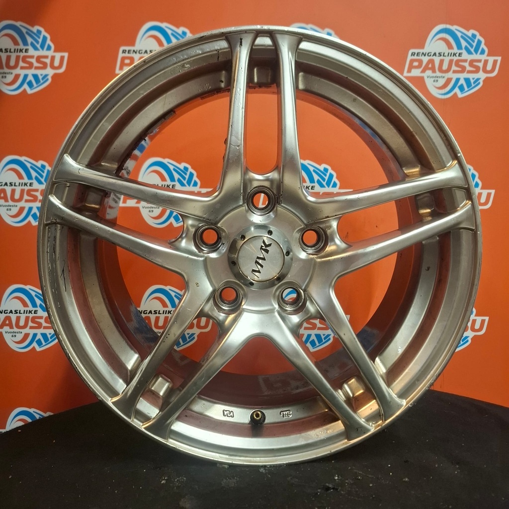 Käytetty vannesarja 5x110 ET40 KR65,1 6,5x15"