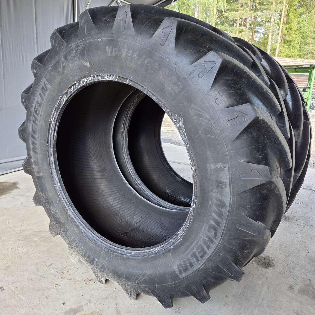 VF710/60R42 161D Michelin XeoBib  Käytetty rengas DOT-13 35mm Tubeless