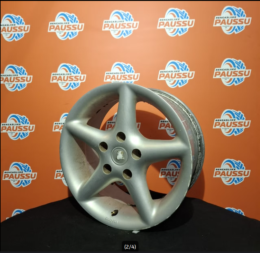 Käytetty vannesarja 15"