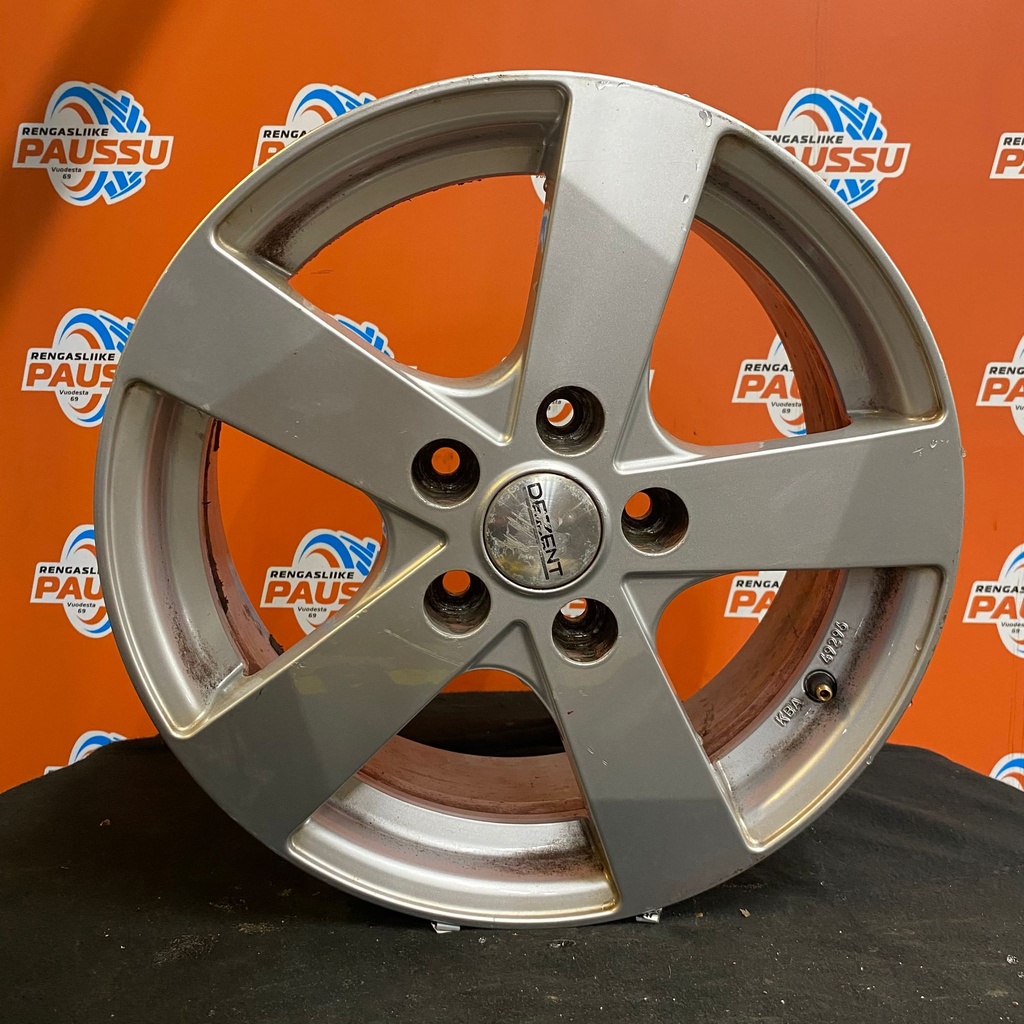 Käytetty DEZENT vannesarja 5x114,3 ET45 KR66,6 6,5x16"