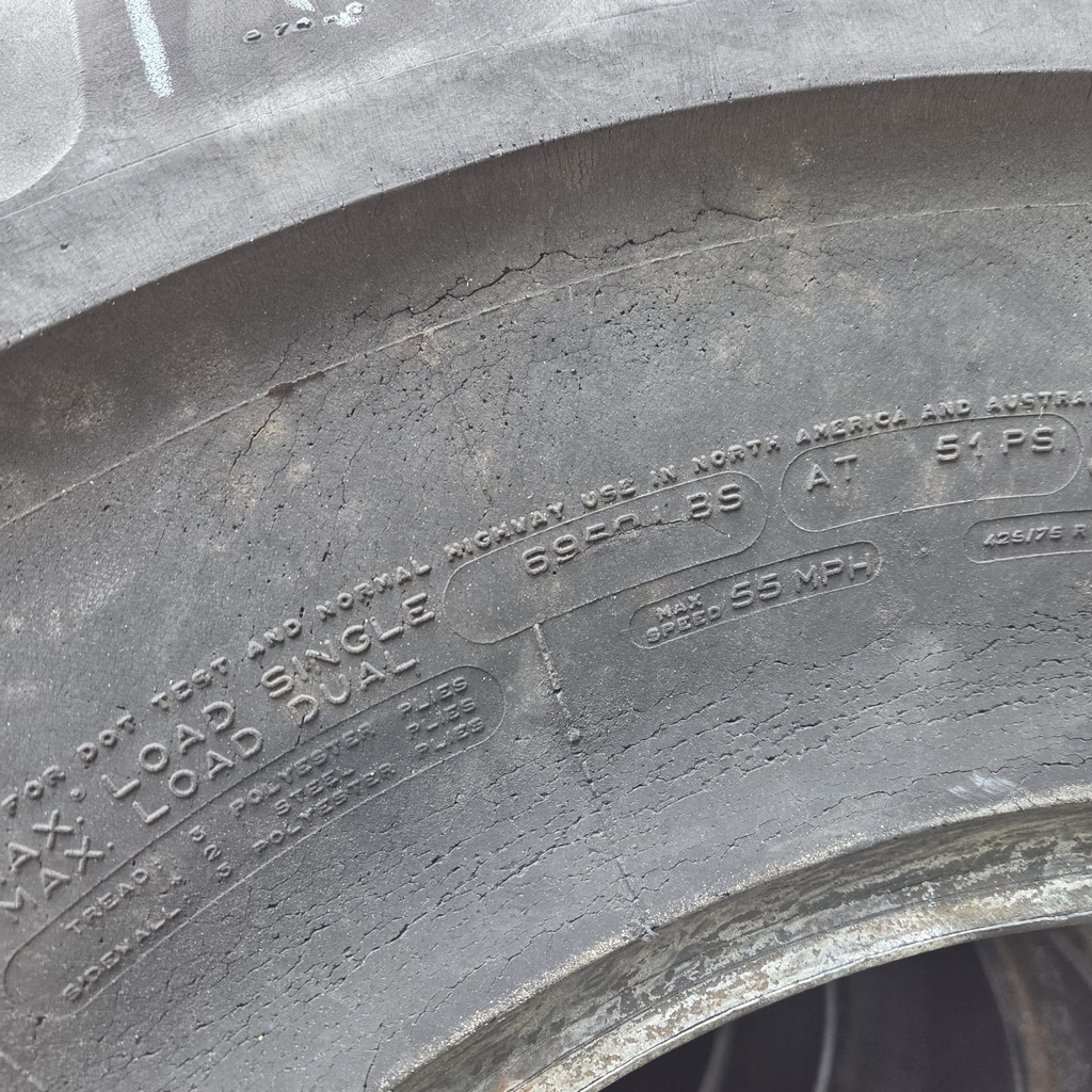 425/75R20 Käytetty KA-rengas ohjaava (kopio)