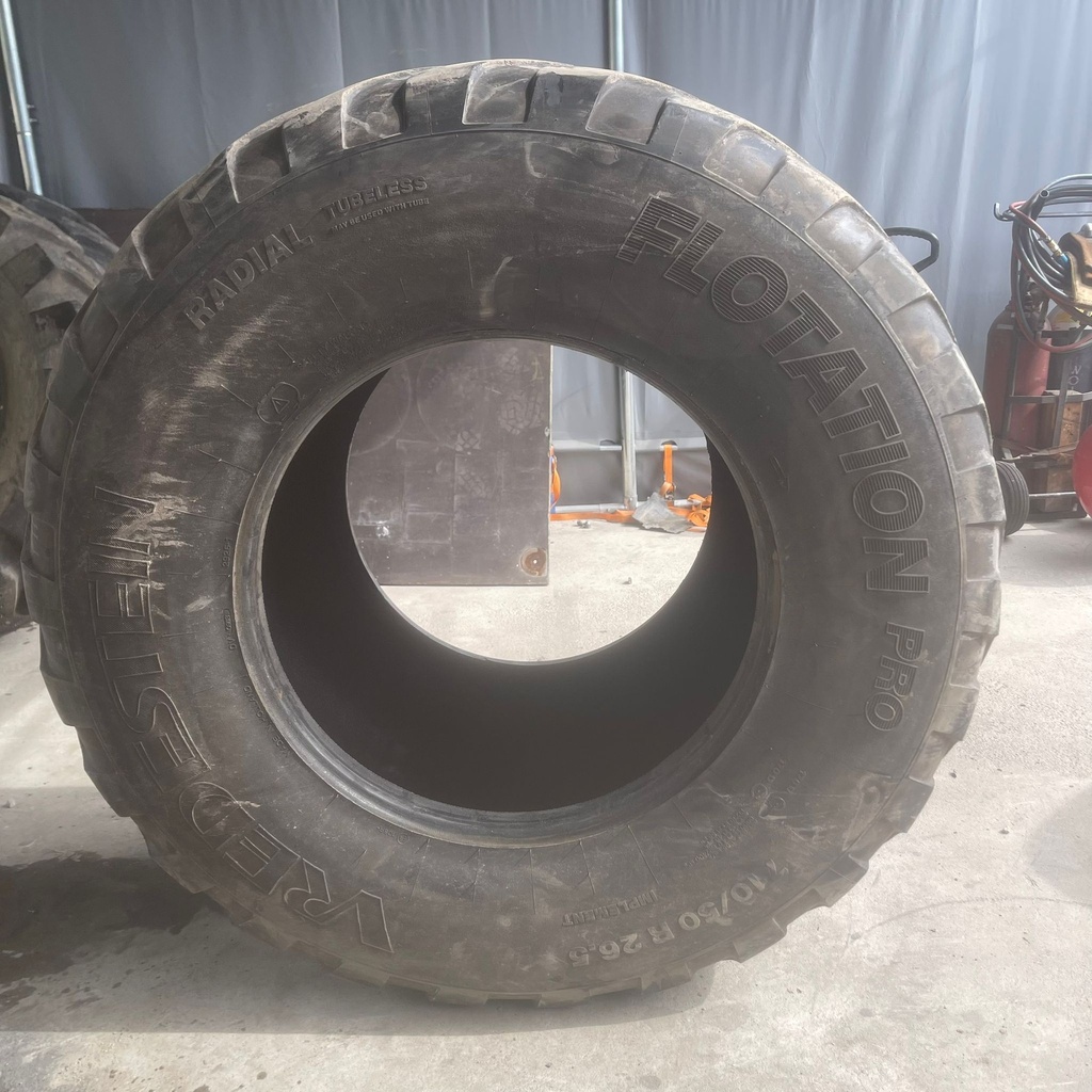 710/50R26.5 170D Vredestein Flotation Pro Käytetty rengas DOT-13  16mm