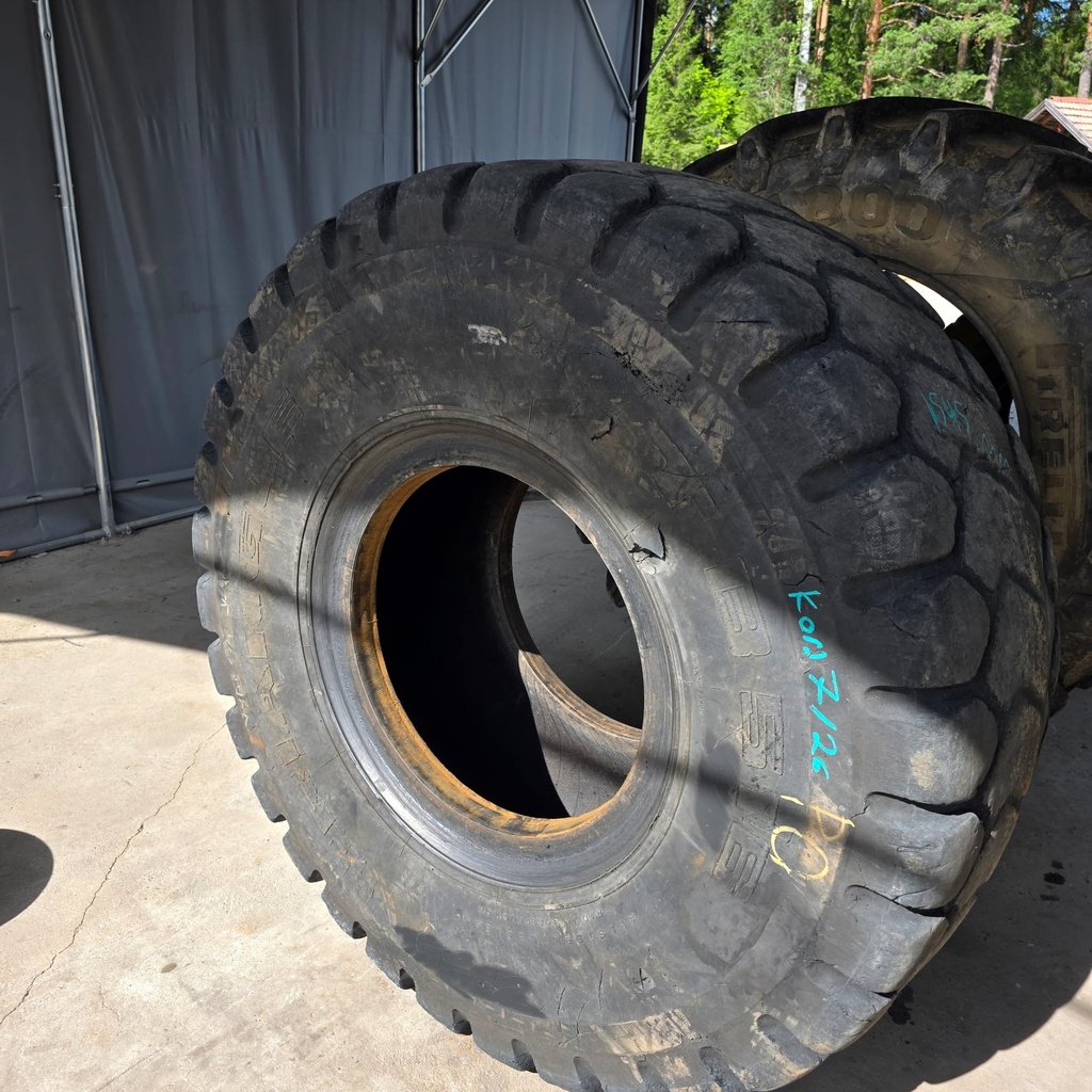 23.5R25 195A2 L3 MICHELIN XHA2 Käytetty työkoneen rengas 1510mm / 10mm (Paikattu)