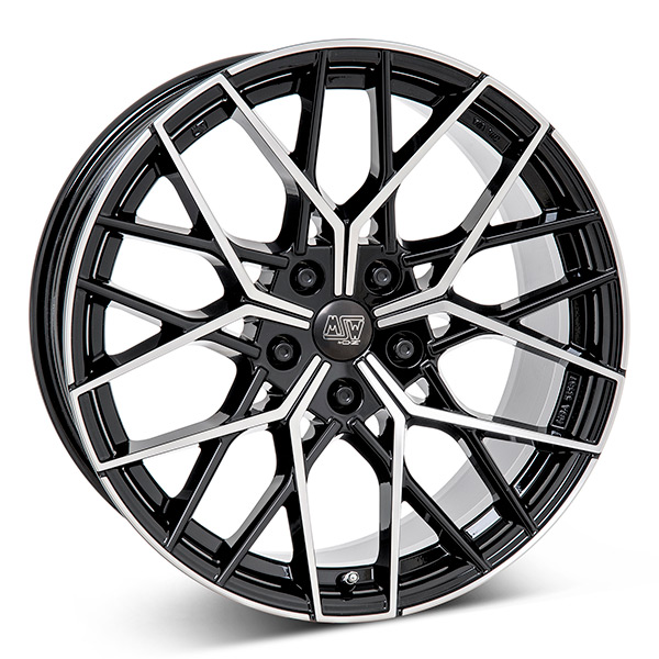 MSW 74 G.BLK/POL 8.5x18 5/120 ET37 CB72.6