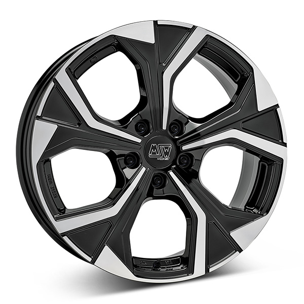MSW 43 G.BLK/POL 8x19 5/112 ET35 CB73.1