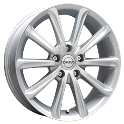 MEGA WHEELS VIRGO SILVER 7x17 5/115 ET38 CB70.3
