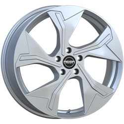 MEGA WHEELS TRITON DARK SILVER 7.5x18 5/108 ET46 CB63.3