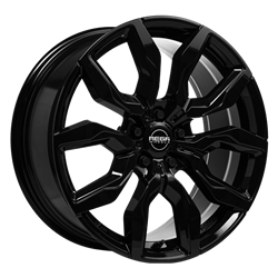 MEGA WHEELS NOVA BLACK 8.5x19 5/112 ET35 CB66.6