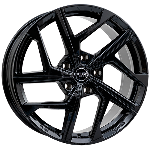 MEGA WHEELS SCORPIUS FF BLACK 8x19 5/130 ET40 CB66.6