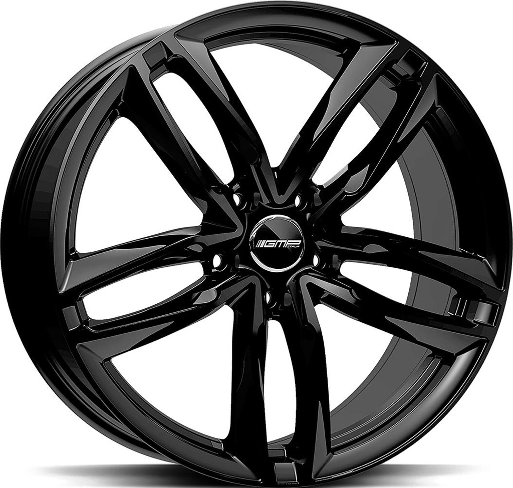 GMP ATOM GLOSSY BLACK 8x18 5/112 ET45 CB66.5