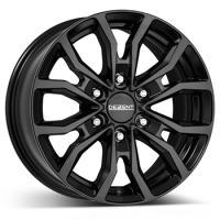 DEZENT KC BLACK 7.5x18 6/139.7 ET45 CB95.1