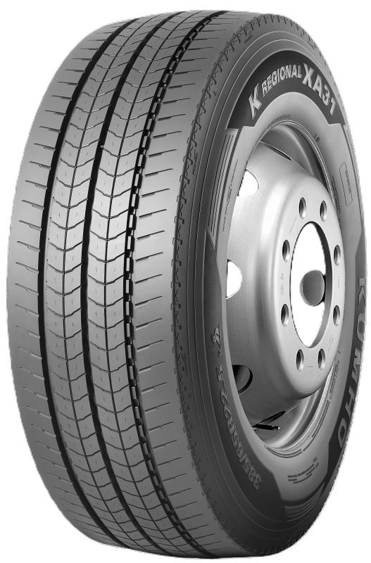 385/65R22.5 164K KUMHO KXA31 STEER 24PR