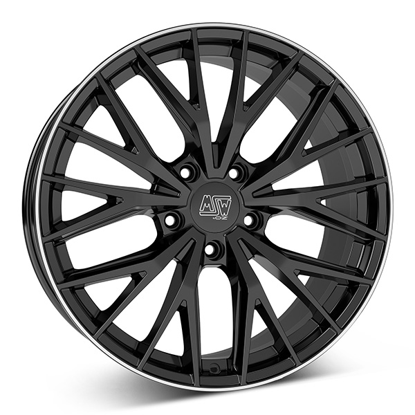 MSW 44 G.BLK/POL LIP 10x20 5/112 ET19 CB73.1