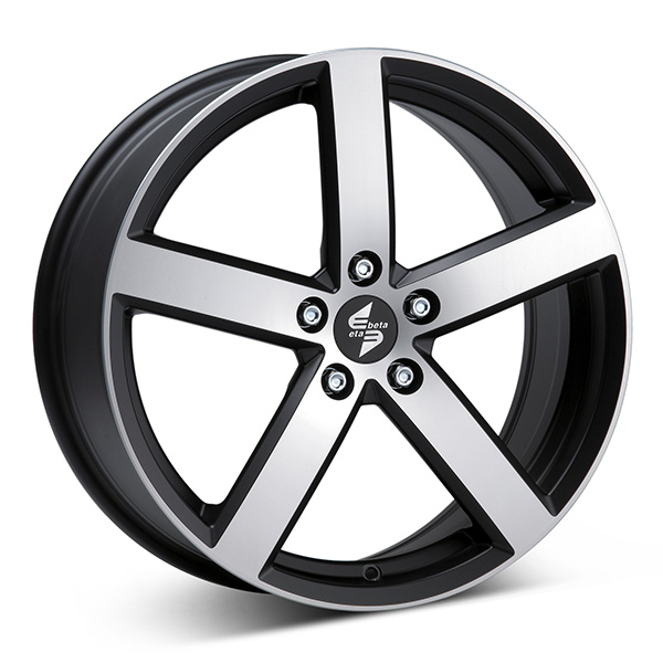 ETA BETA EROS M.BLK/POL 6.5x16 5/105 ET41 CB56.6