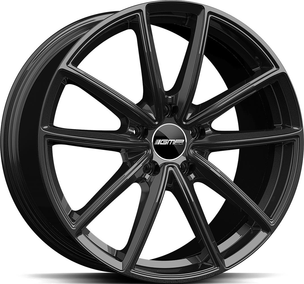 GMP TITAN GLOSS BLACK 9.5x22 5/130 ET60 CB71.6
