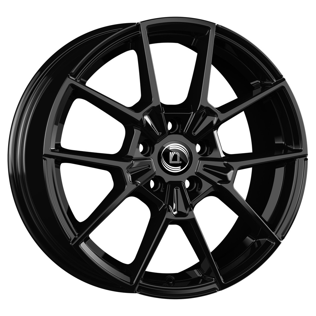 DIEWE NEVE GLOSSY BLACK 8.5x18 5/114.3 ET38 CB64.1