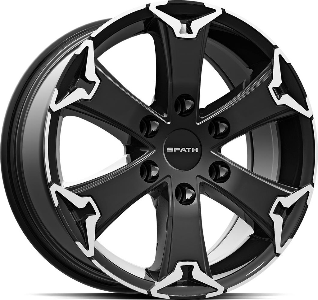 SPATH SP52 H BLACK LIP POL 8x18 5/120 ET60 CB65.1