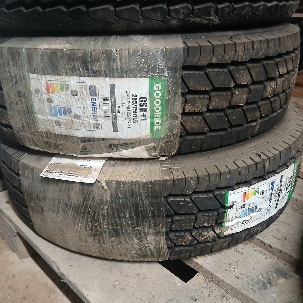 205/75R17.5/14 Goodride GSR+1 M+S 3PMSF 124/122M DOT-22