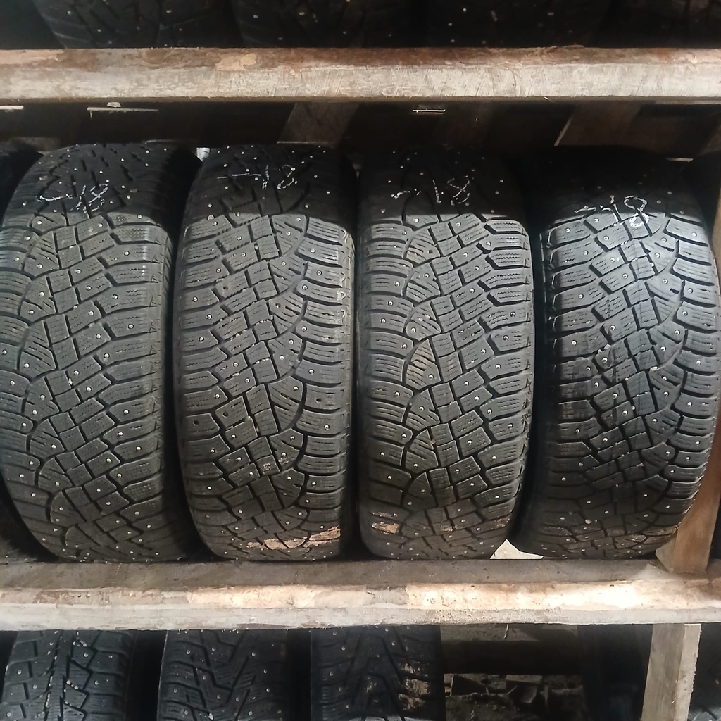 205/55R16 94T Continental Ice Contact 2 Käytetty 5-6mm DOT-18