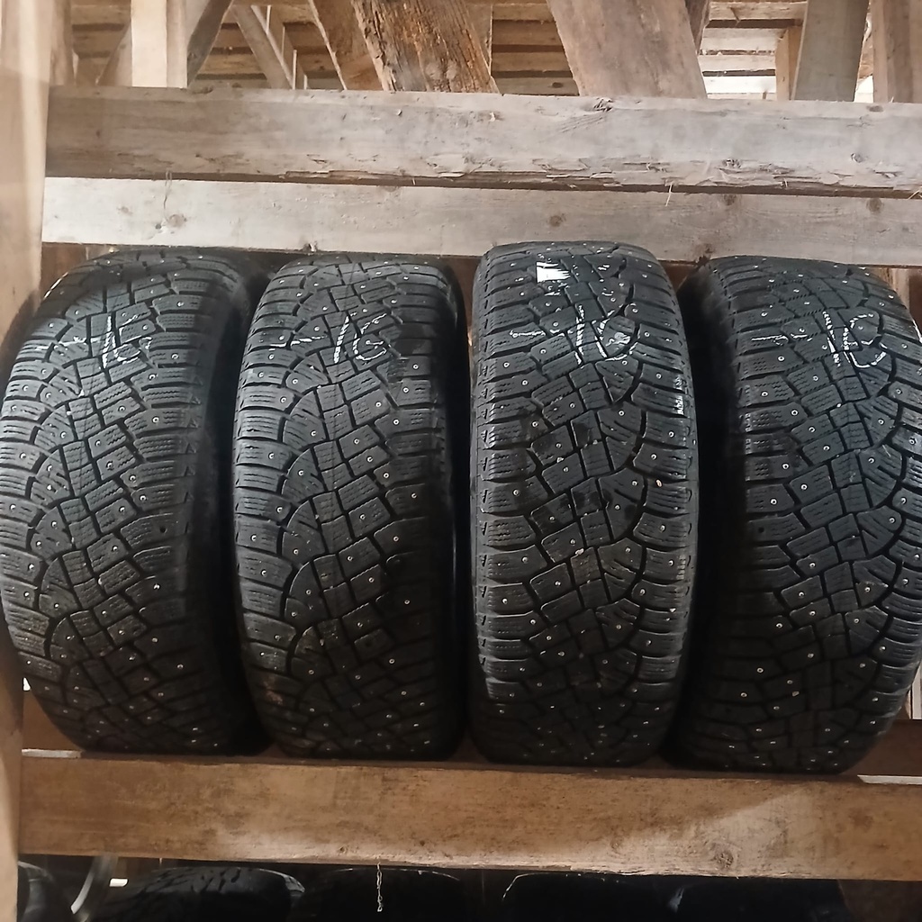 205/55R16 94T Continental Ice Contact 2 Käytetty 5-6mm DOT-16