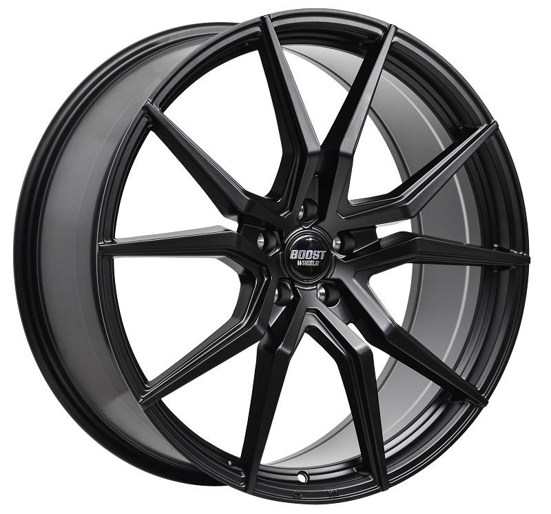 STATUSFÄLGAR B527 FLATBLACK 7x17 5/108 ET42 CB65.1