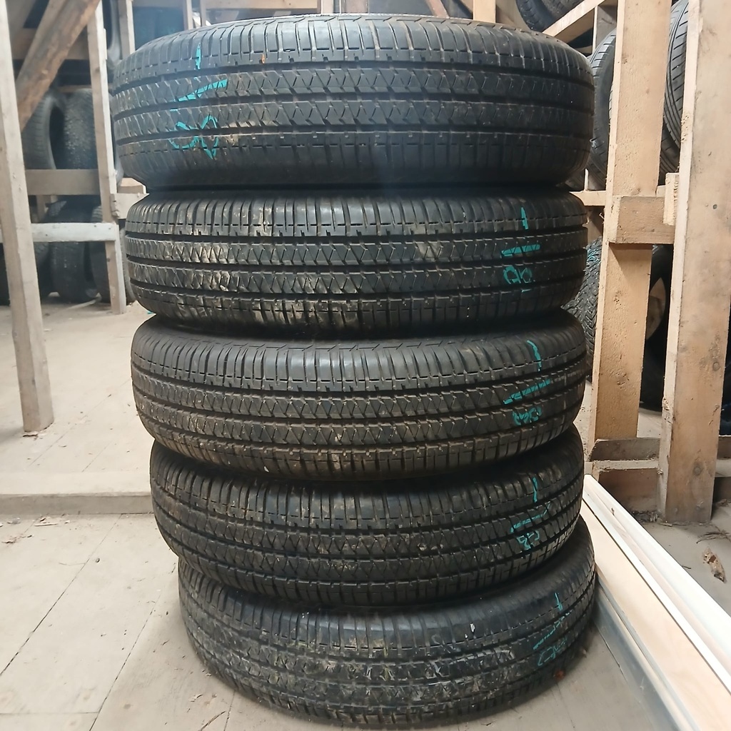 195/80R15 96S Bridgestone Dualer H/T 6-7mm DOT-18 Käytetty kesärengas