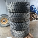 400/70R20 (16.0/70R20) 149A8 Alliance Multiuse 550 Käytetty palapintarengas 10-15mm DOT-17 (Muutamia nastoja renkaissa)