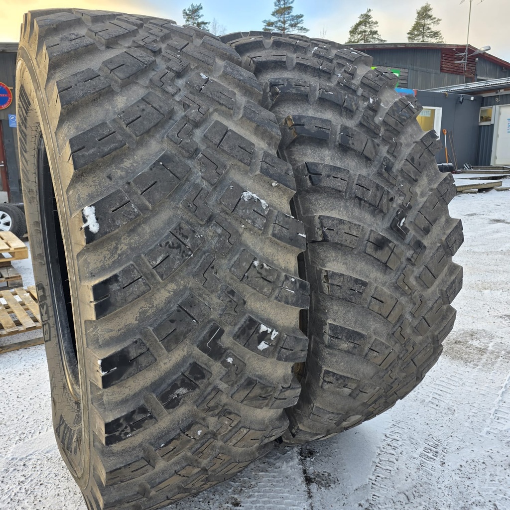 710/70R42 180D/185A8 TL IT-697 M+S RIDEMAX BKT Käytetty rengas 22mm DOT-20