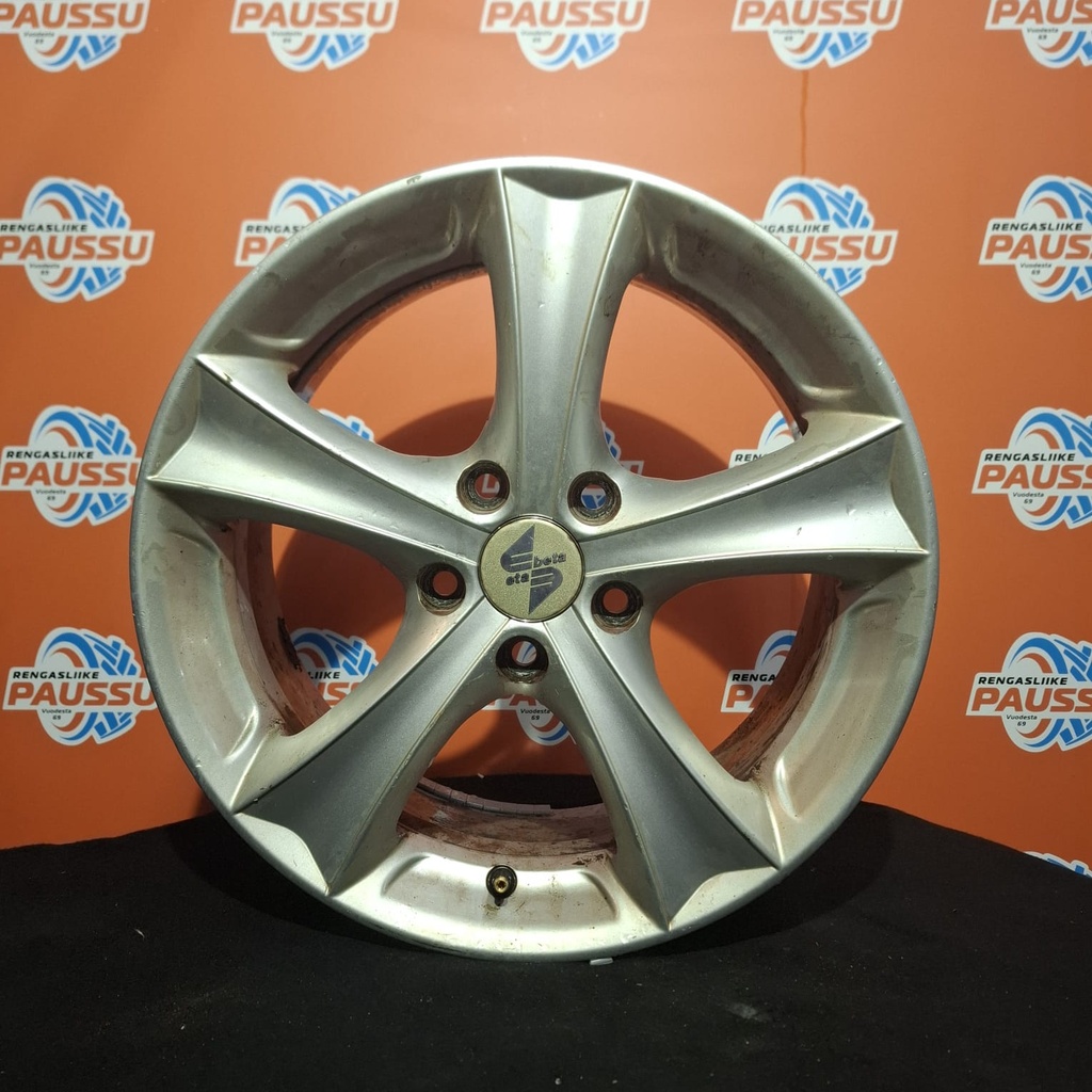 Käytetty Etabeta vannesarja 5x108 ET 45 KR 63,4 7x16"