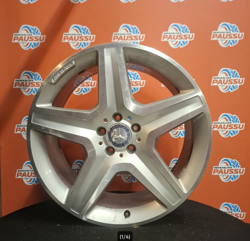 Käytetty MB vannesarja 5x112 ET 57 KR 66,6 9x20"