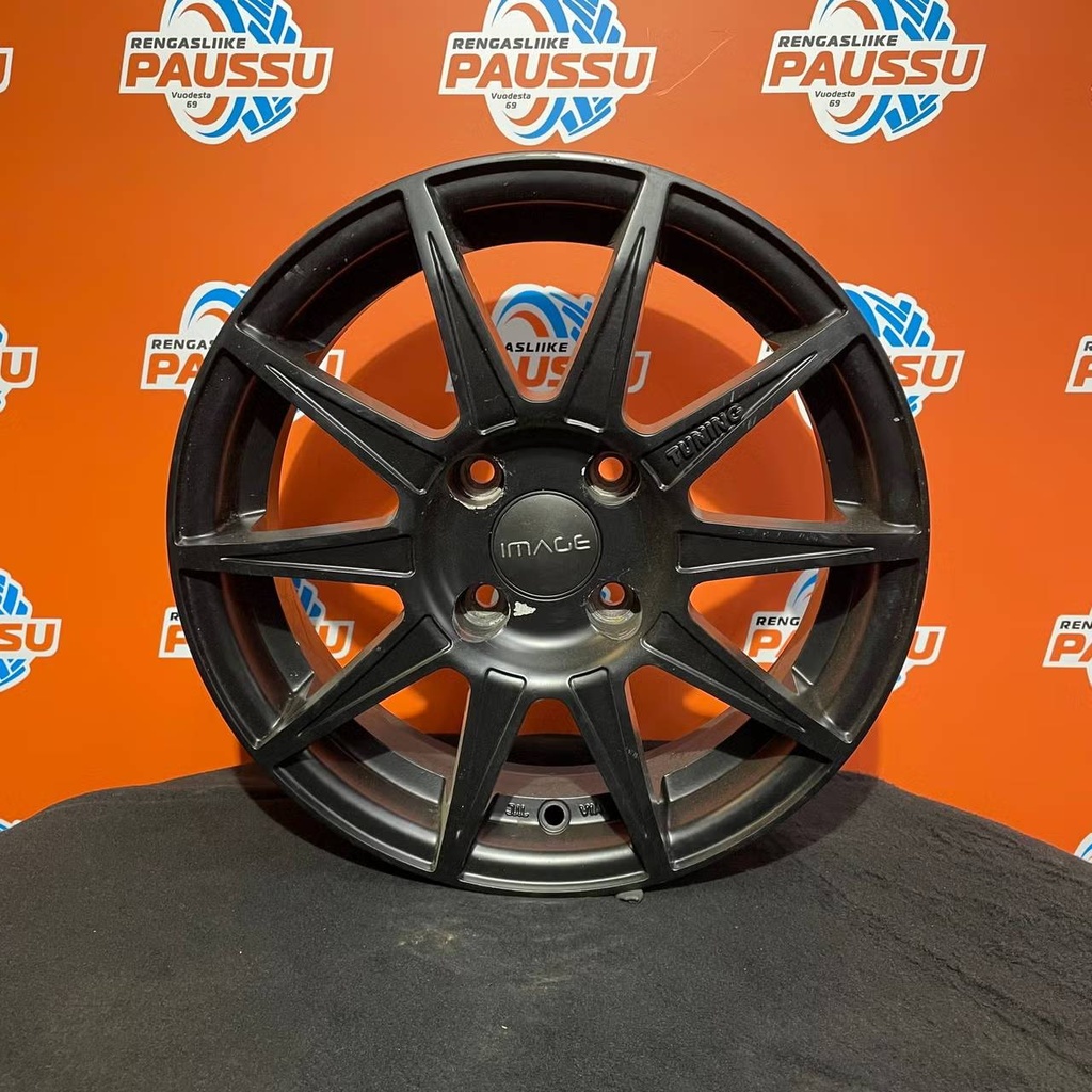 Käytetty IMAGE vannesarja 4x100 ET 17 KR 63,4 4,5x14"