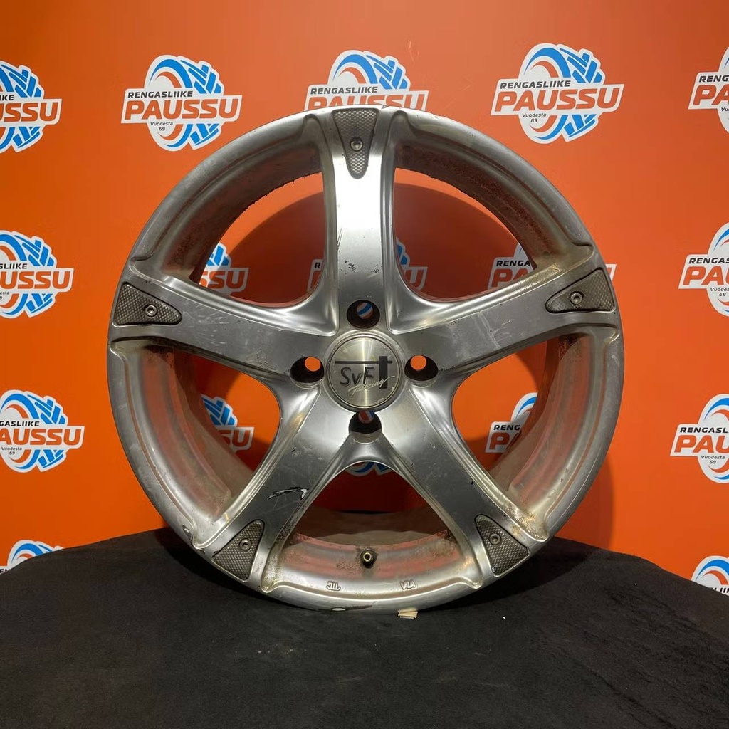 Käytetty SVF vannesarja 4x100 ET 35 KR 72,6 7x16"