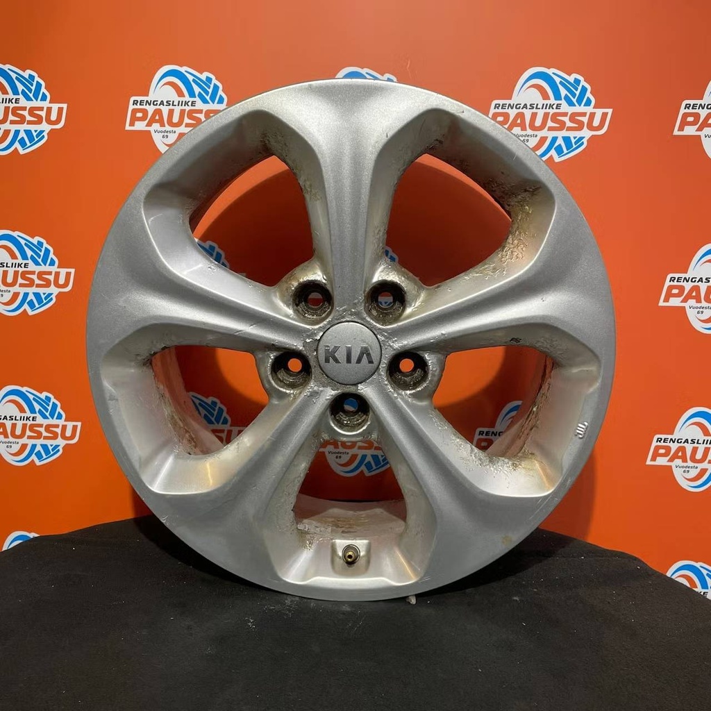 Käytetty vannesarja 5x114,3 ET 48 KR 67,1 7x17"