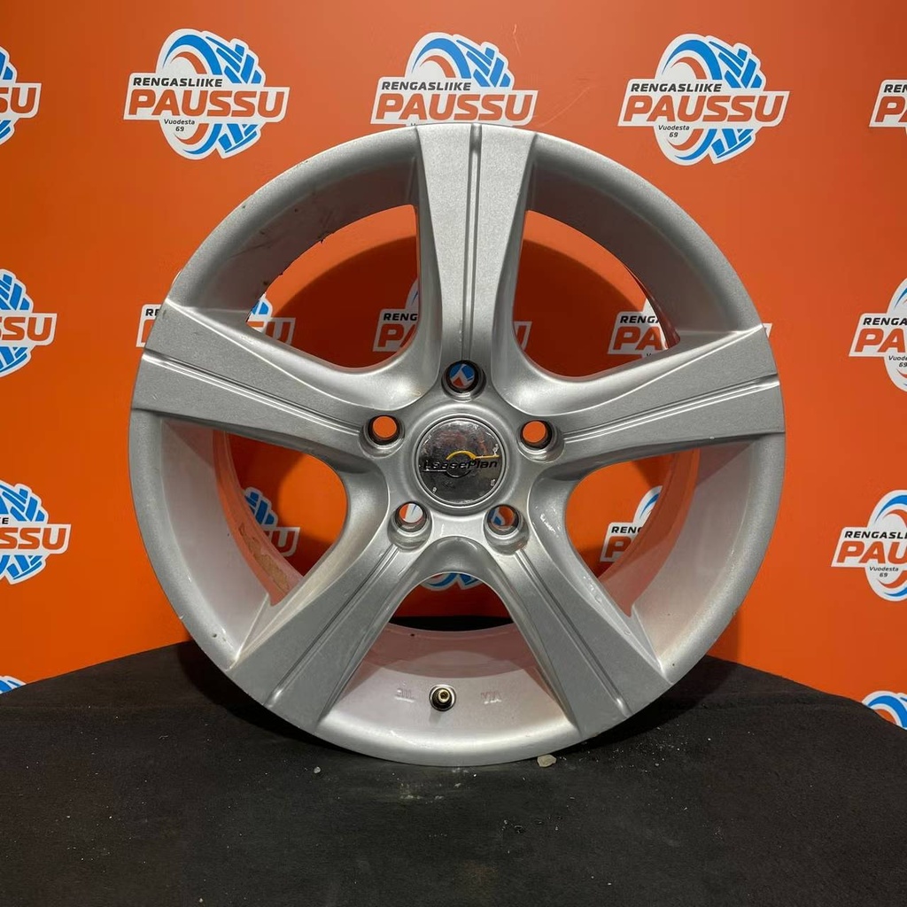 Käytetty LEASEPLAN vannesarja 5x108 ET 45 KR 63,3 6,5x15"