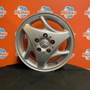 Käytetty MB vannesarja 5x112 ET 60 KR 66,6 6x15" (Tarvitsee pitkät pultit)