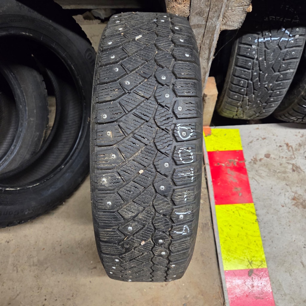 175/65R15 88T XL Continental IceContact Käytetty nastarengas 7mm DOT-14