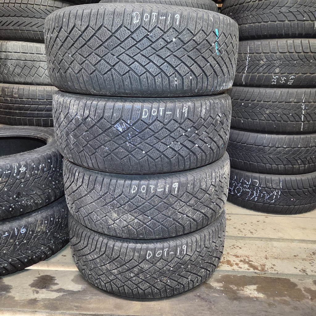 225/55R17 101T XL Continental VikingContact 7 Käytetty kitkarengas 5,5mm DOT-19